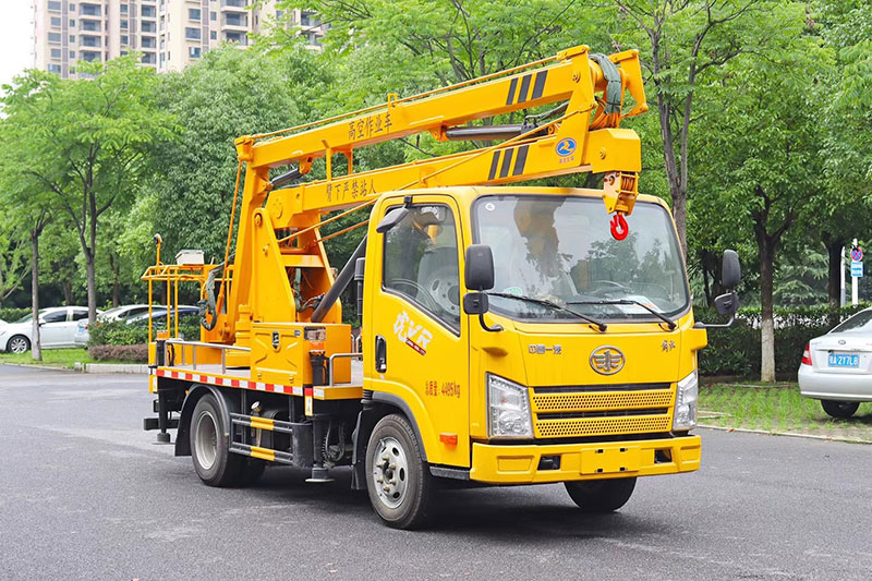 解放VR13.5米單排藍牌高空作業(yè)車