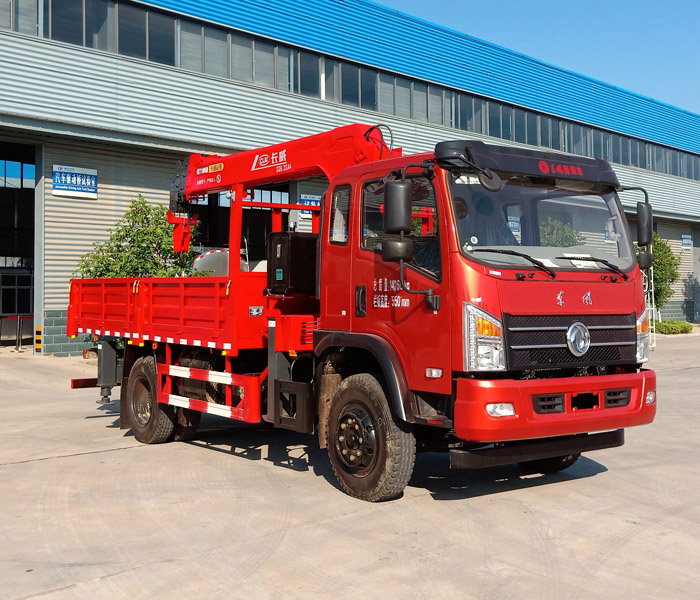 程力威牌CLW5141JSQ6SZ型隨車(chē)起重運(yùn)輸車(chē)